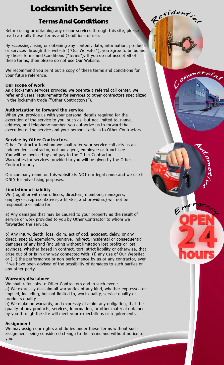 Boston Lock And Safes, Boston, MA 617-206-2135 - Terms-and-conditions-9