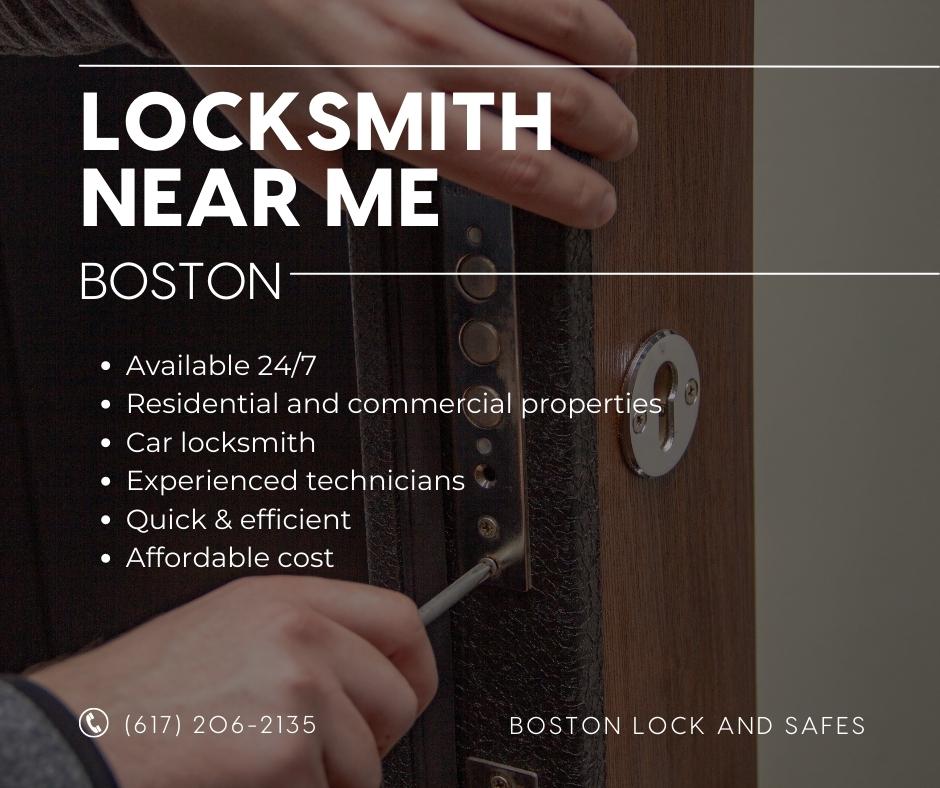 Boston Lock And Safes Boston, MA 617-206-2135